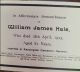ID 275 William James Burial Card