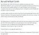 ID 090 Ronald Smith Obituary